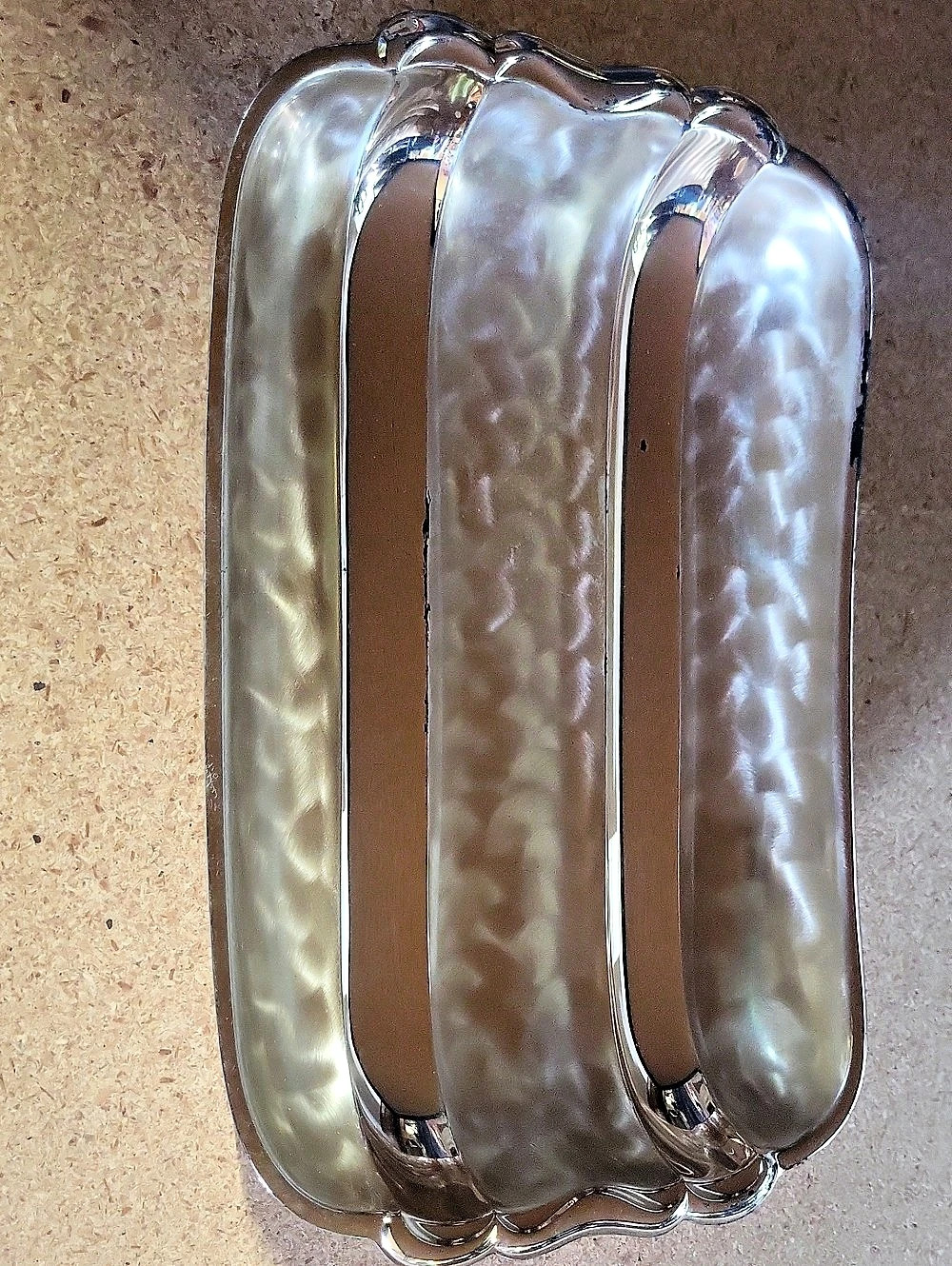 WMF Ikora Tarnish Resistant Silver Plated Tray Ikora Silver Three-Compartment